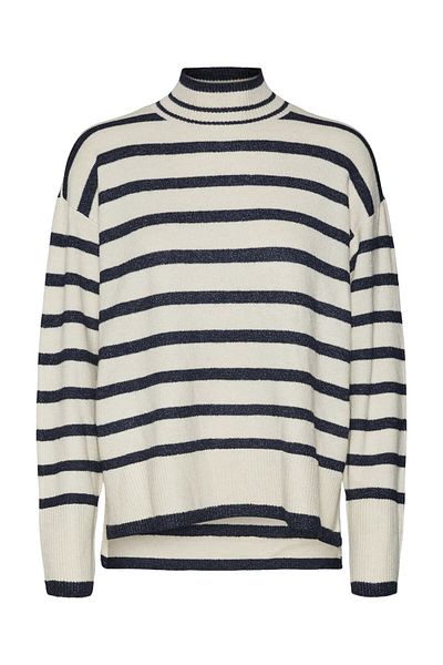 Vero Moda Strickpullover VMNELLY LS YÜKSEK YAKALI KAZAK GA BOO