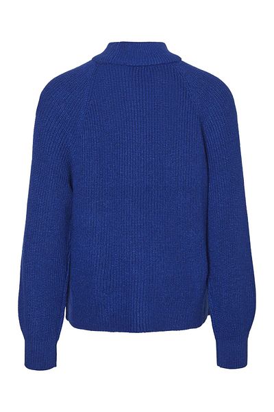 Vero Moda Girl Strickpullover VMHOLLY BUTTON LS HIGHNCK BLOUSE GIRL