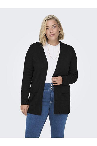 Only Carmakoma Strickjacke Ostrożnie Strickjacke