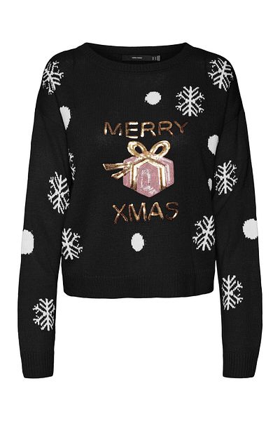 Vero Moda Strickpullover VMXMASGIVEAWAY LS O-BOYUN KAZAK YILBAŞI