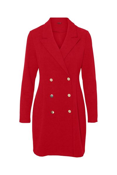 Vero Moda Kleid VMALBIE L/S BLAZER SHORT DRESS EXC