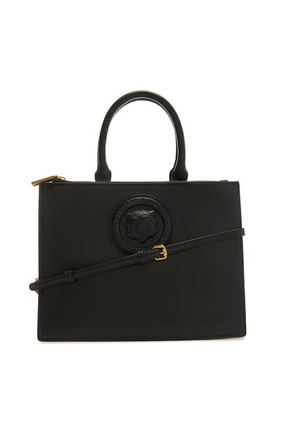 Just Cavalli Tiger Damen Handtasche Schwarz 75ra4be4-zs749-899