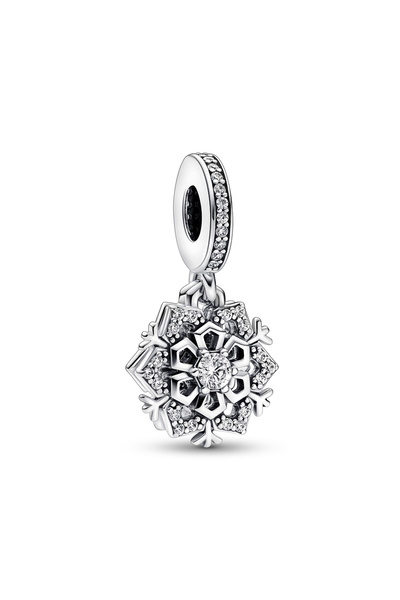 Pandora Moments 925 Ayar Silberen Parıltılı Kar Tanesi Charm 792355C01