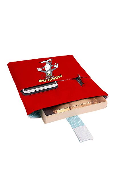 HRS 20 x 25 cm Patterned and Washable Pocket Multi-Purpose Book Bag