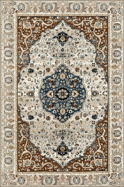 Rugs Modern Halı Covor decorativ vintage cu motiv tematic maro bej, cu model ...