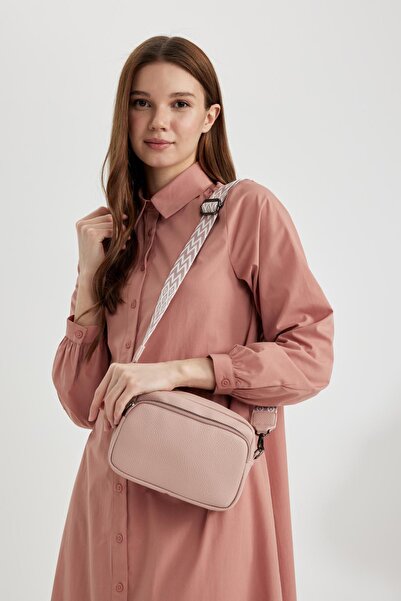 DeFacto Women's Faux Leather Shoulder Bag B9329AXNS