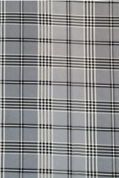 makiteks Maki Cotton Μαύρο Γκρι Καρό 200x220 cm Σετ Παπλωματοθήκη Διπλό και 2 Μαξιλαροθήκες
