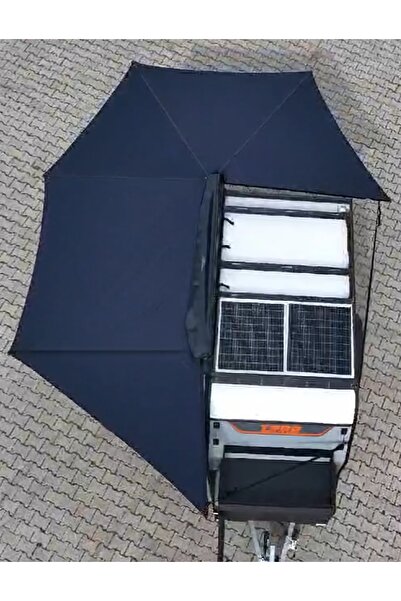 denge camper Araç Üstü 270 Derece Yan Açılır Tente
