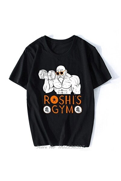 Advantage Trend Master Roshi Kame Gym In Sports Funny Anime T-shirt 16947