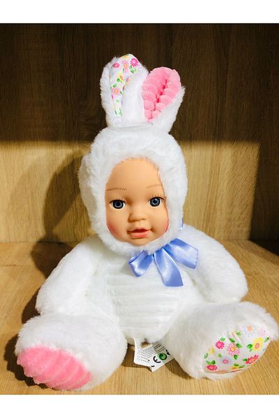PeriYedi 35 cm Plush Baby Faced Rabbit