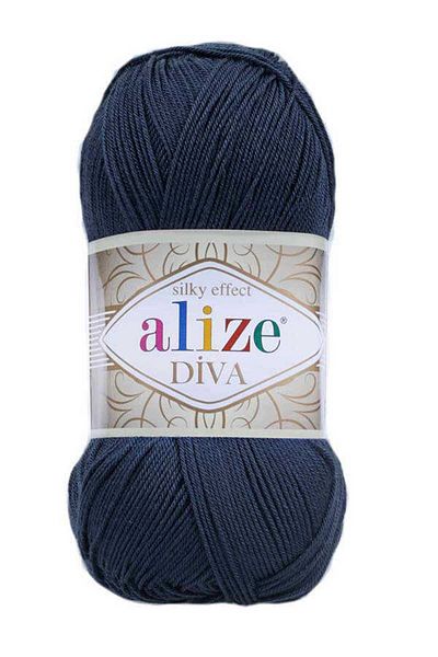 Alize Πολύχρωμο νήμα πλεξίματος χειρός Diva Mercerized 100 GR