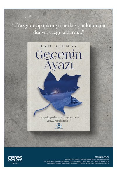 Ceres Yayınları Gecenin Ayazı Ezo Yılmaz 9786256425996