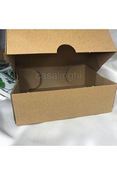 0.37 Desi Baskısız Kutu Demonte Küçük Kargo Kutusu Box Scatola Sunduq - 17x12,5x5,5 - (4 ADET)