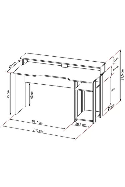 KODIGU [g]ood[g]ame Gaming Masa - Gamer Desk - Oyuncu Masası