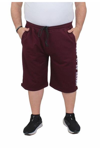 Starbattal Plus Size Men's Combed Cotton Shorts MMXVII 24625 MURDUM
