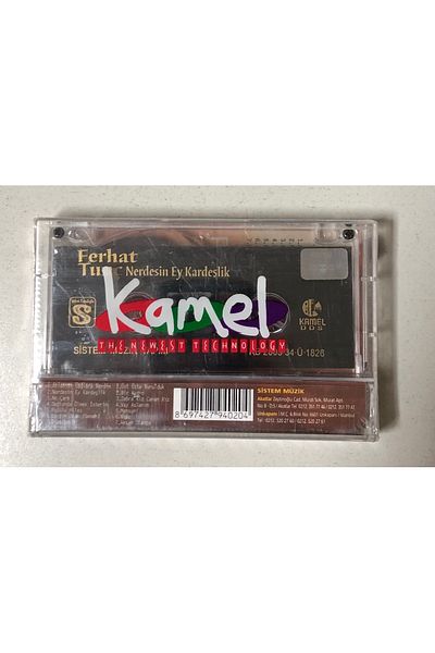 Plakevi İzmir Ferhat Tunç Nerdesin Ey Kardeşlik Cassette (Term Printing Cassette in Gelatin)