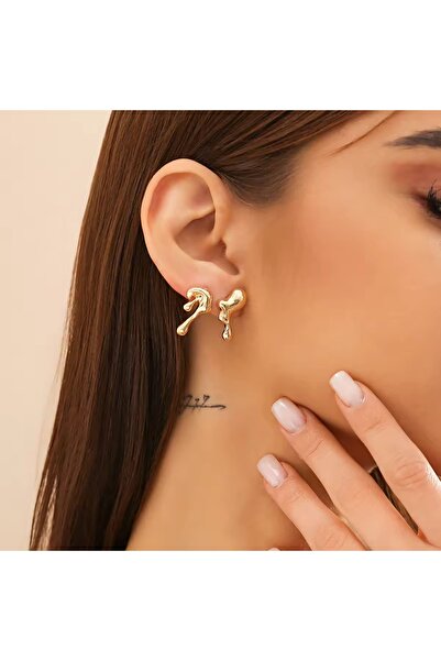 toptanhanem Özgün Tasarımlı Modern Çelik Küpe – Şıklık ve Stil Bir Arada – An...