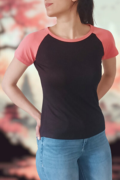 Kurun's Collection Κοντομάνικο μπλουζάκι Raglan