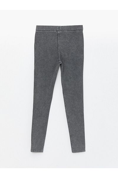 LC Waikiki Basic Girl's Tights Pants with Elastic Waist