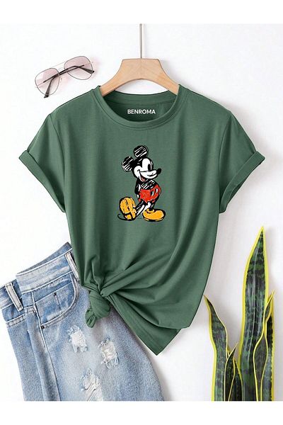 BENROMA T-SHIRT MICI MOUSE ΕΚΠΤΩΜΕΝΟ ΜΕΓΕΘΟΣ ΕΝΗΛΙΚΩΝ ΚΑΙ ΠΑΙΔΙΩΝ [διαθέσιμο διάστημα 3-12 ετών]