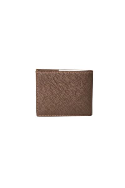GUARD Хоризонтален модел мъжки портфейл Tan Guti Matte Leather