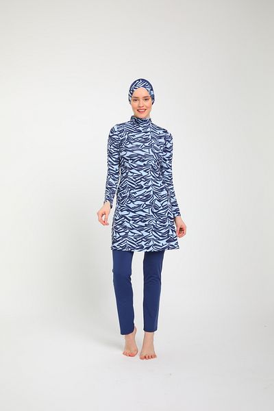 Chelly Full Covered Hijab Swimsuit (Pipe Leg Bottom)