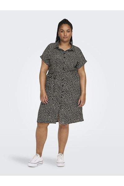 Only Carmakoma Hemdblusenkleid Cardiega Langes Kleid