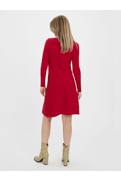 Vero Moda Strickkleid VMNANCY LS BOATNECK DRESS GA BSO