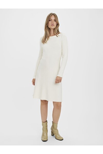 Vero Moda Strickkleid VMNANCY LS KAYIK YAKA ELBİSE GA BSO