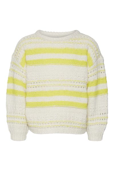 Vero Moda Girl Strickpullover VMCASCIA LS BOATNECK PULLOVER GA BO GIRL