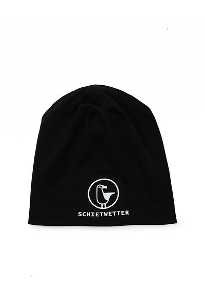 SCHIETWETTER Beanie mit Print Möwe Stretch, warm, einfarbig