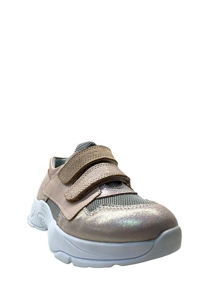 Tuğba Ortopedi 551 Pantofi ortopedic 100% piele naturală pentru fete pudra/gri