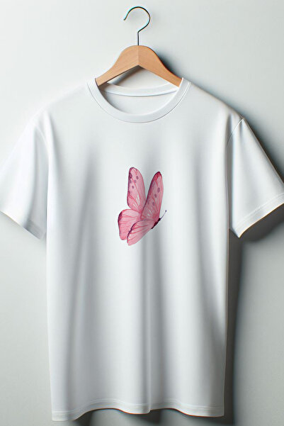 Vordevia Butterfly Štampano Ribbon Coquette 2024 Fashion White Oversize kroj ...