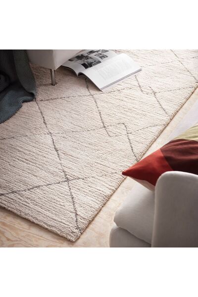 IKEA halı, bej, 200x300-170x240-133x195-80x150 cm