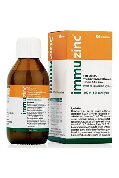 Berko Immuzinc Suspension - 100ml Serum