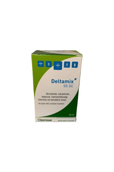 ENTOSAV Deltamix 55 Sc Hamamböceği Ilacı Karasinek Ilacı Böcek Ilacı