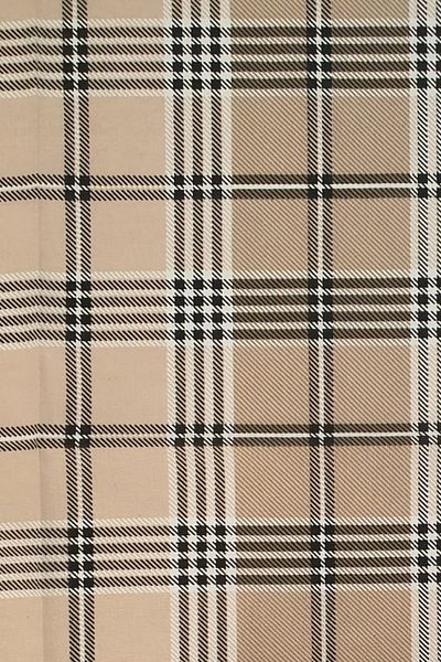 makiteks Maki Cotton Beige καρό 200x220 cm Σετ Παπλωματοθήκη διπλό και 2 Μαξιλαροθήκες
