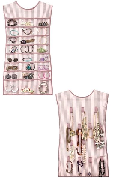 Go İthalat Dress Shaped Jewelry Organizer Two Sided Jewelry Organizer for Jewelries and Jewelry