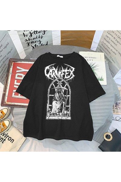 Advantage Unisex Trend Grunge Streetwear Skull Gothic T-shirt Mod47 11879