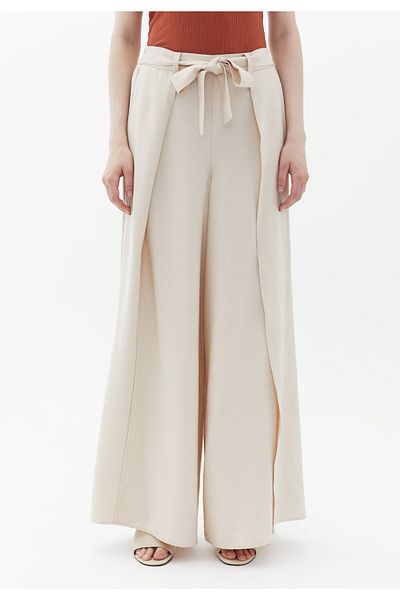 My Blog Stone Slit Detailed Ayrobin Skirt Trousers