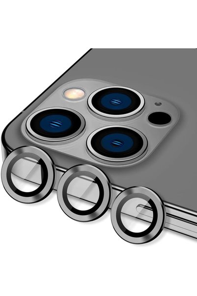 aheaks 13 Pro Max Compatible 9H Hard Tempered Glass Camera Lens Protector - H...