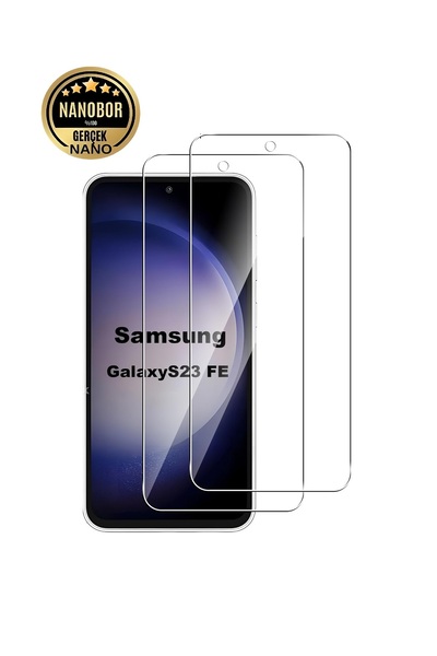 aheaks Samsung Galaxy S23 Fe Nano Ekran Koruyucu Kırılmaz Cam -i?nce Nano