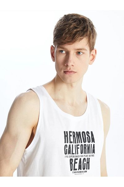 LC Waikiki XSIDE Crew Neck Printed Men's Sleeveless T-Shirt mrglobal