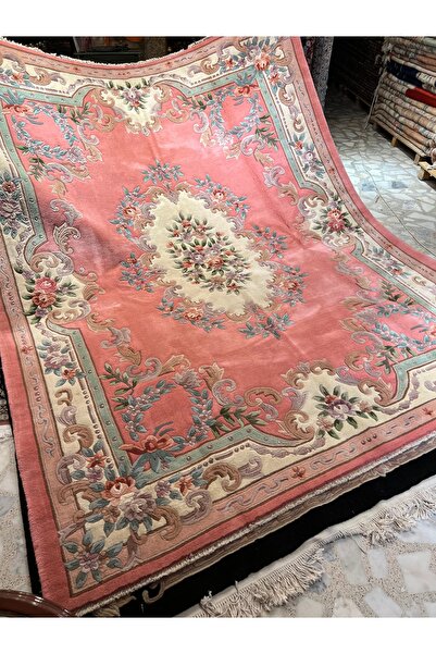 RD RAMAZAN DAĞ EL HALI SANATI El Dokuma kabartmalı Çin Halısı 300x2.40