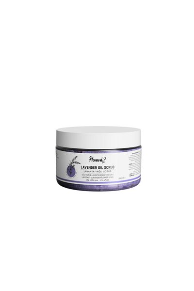 Homm Bitkisel HOMM LIFE Lavender - مقشر مع وعاء نباتي زيتي 250 مل