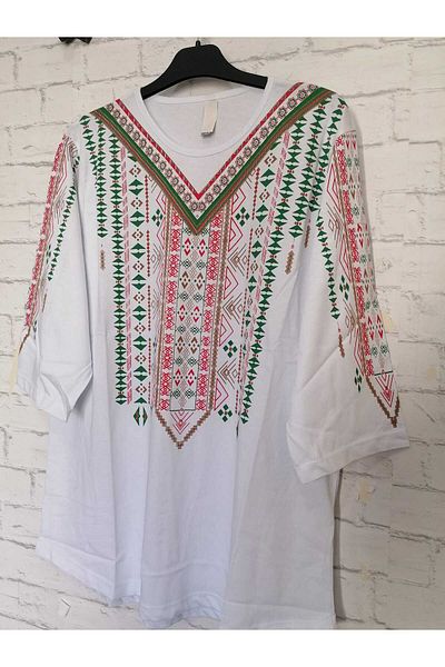 anne moda ankara Comfortable Summer Blouse - All Cotton, Combed Cotton