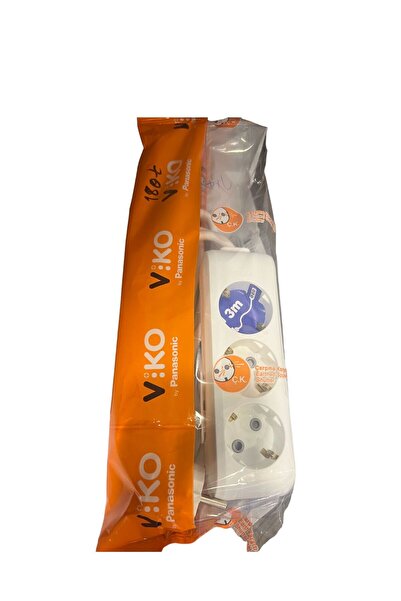 VİKO 3 LÜ PRİZ 3 METRE