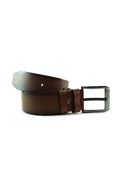 MENTOR REGALO Καφέ Δερμάτινη Αθλητική Ζώνη - 81045