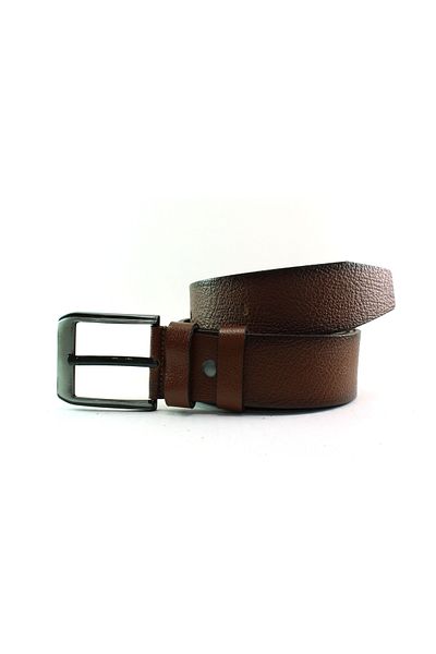 MENTOR REGALO Καφέ Δερμάτινη Αθλητική Ζώνη - 81045