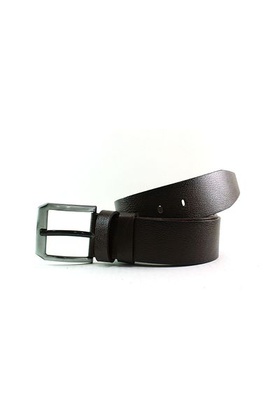 MENTOR REGALO Καφέ Δερμάτινη Αθλητική Ζώνη - 81046